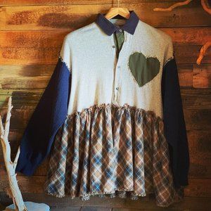 Custom Patchwork Heart Top/Dress